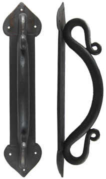 Forged Iron Twisted Door Pull Handle